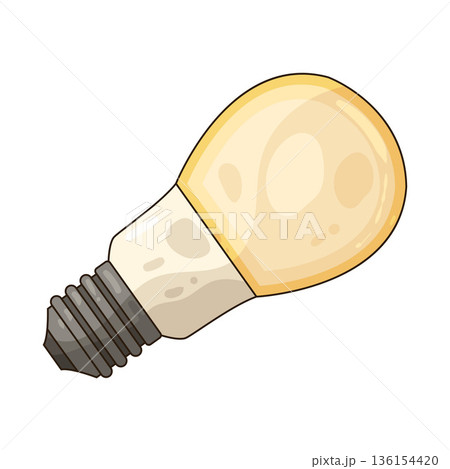illustration of Bulb 136154420