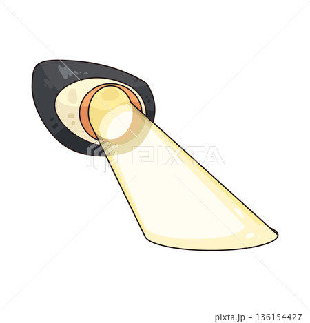 illustration of headlight 136154427