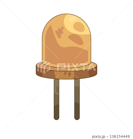 illustration of LED illustration of LED 136154449