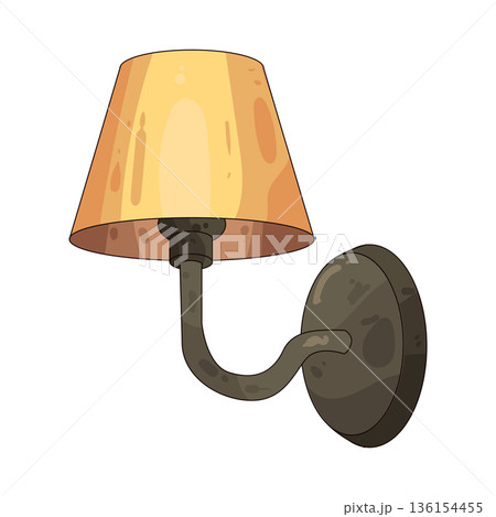 illustration of wall light 136154455
