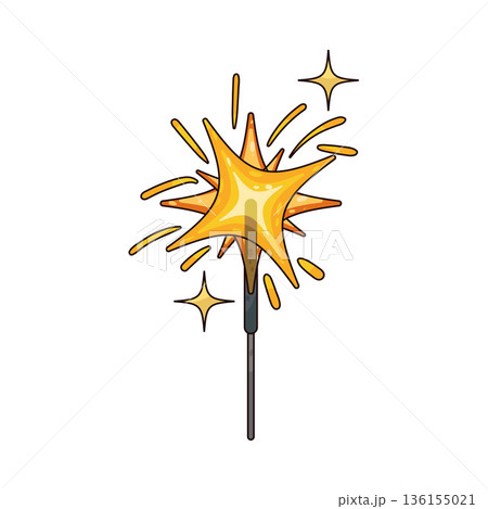 illustration of Sparkler illustration of Sparkler 136155021