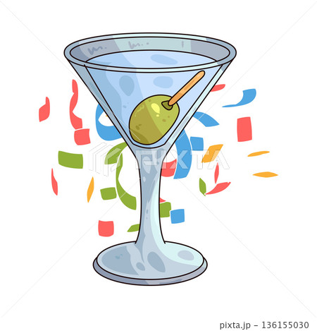 illustration of Martini 136155030