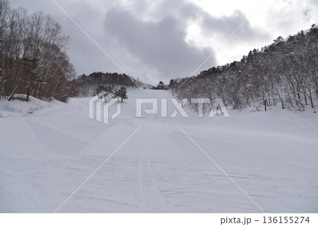 冬の磐梯山 136155274