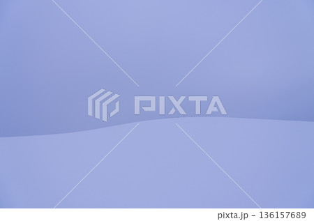 雪原風景　北海道美瑛町 136157689