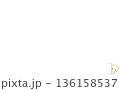 社内資料に使える 右下ワンポイントの やさしい動物イラスト（ご一読ください） 136158537