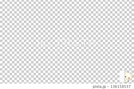 社内資料に使える 右下ワンポイントの やさしい動物イラスト（ご一読ください） 136158537