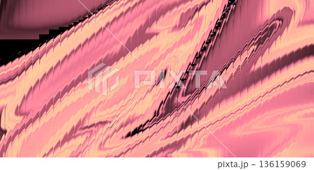 Pink Peach Abstract Liquid Flow Background 136159069