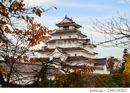 会津若松市 鶴ヶ城址公園 会津若松市 鶴ヶ城址公園 136159367