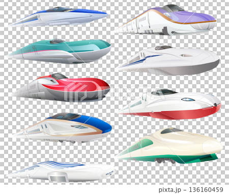 新幹線セット 新幹線セット 136160459