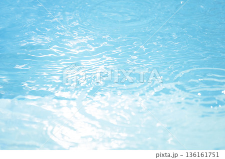 水面模様がつくる夏色のイメージ 136161751