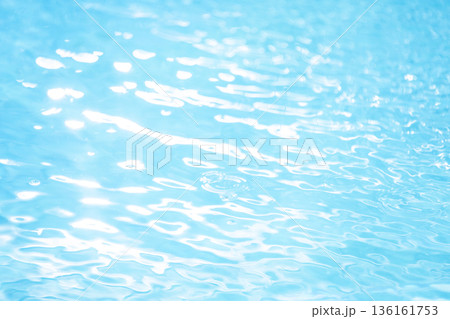 水面模様がつくる夏色のイメージ 136161753