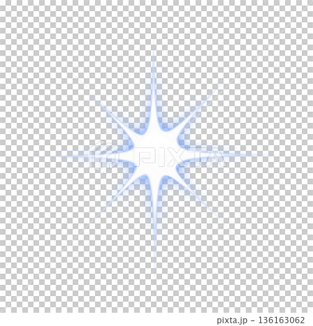 薄い青色の強い光のエフェクト 薄い青色の強い光のエフェクト 136163062