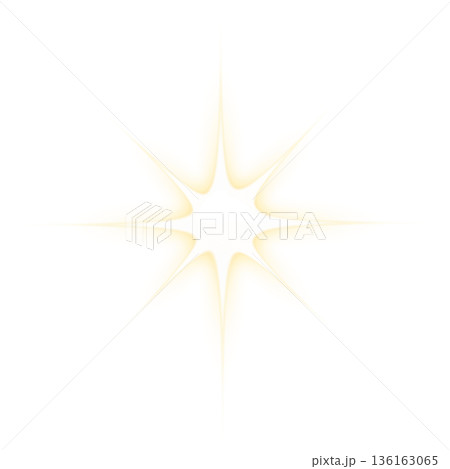 薄い黄色の強い光のエフェクト 薄い黄色の強い光のエフェクト 136163065