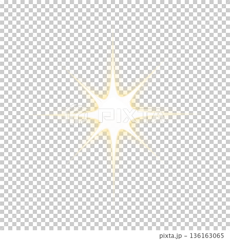 薄い黄色の強い光のエフェクト 薄い黄色の強い光のエフェクト 136163065