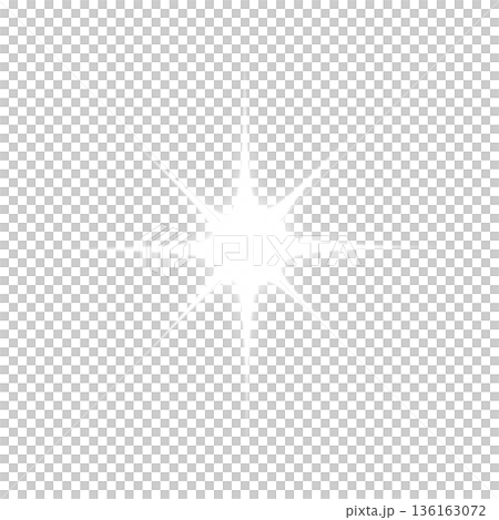 白色の強い光のエフェクト 白色の強い光のエフェクト 136163072