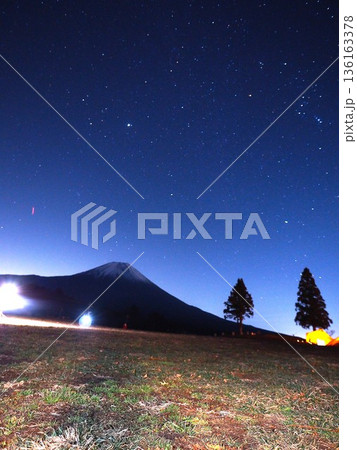静岡県 星空と富士を眺める冬キャンプ 1月 静岡県 星空と富士を眺める冬キャンプ 1月 136163378