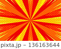 夏用アメコミ風背景B(横長) 136163644