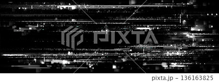 Digital glitch texture with pixelated noise effect Digital glitch texture with pixelated noise effect 136163825