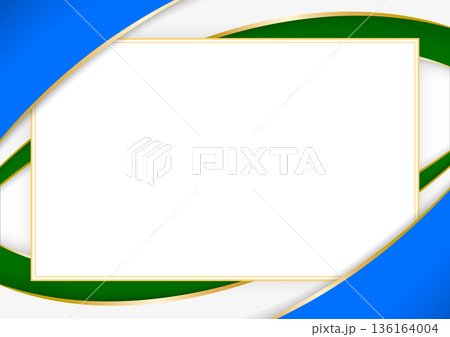 horizontal frame and border with Bashkir flag horizontal frame and border with Bashkir flag 136164004