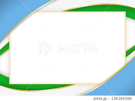 horizontal frame and border with Djiboutian flag horizontal frame and border with Djiboutian flag 136164166