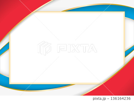 horizontal document frame with the colors of the 136164236