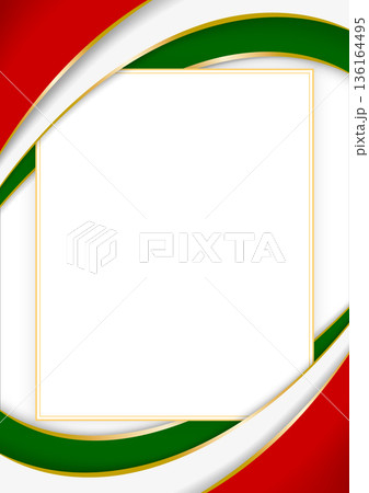 vertical frame and border with Tajikistani flag 136164495