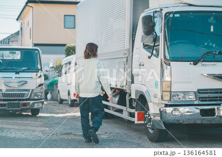 truck driver truck driver 136164581