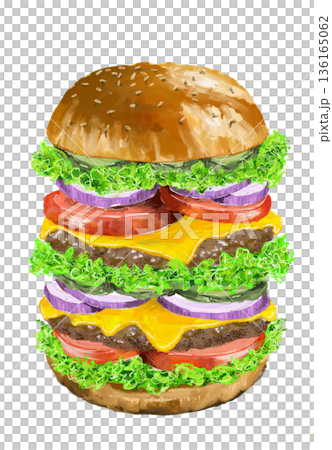 ビッグ　ハンバーガー 136165062