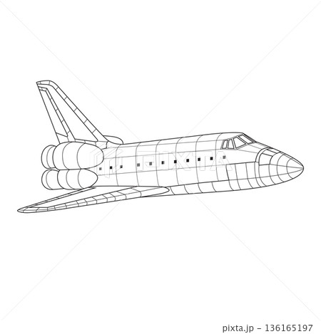 Sketch starship coloring book 136165197