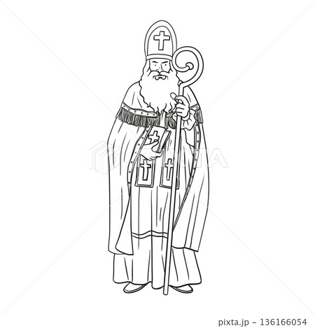 Saint Nicholas Day coloring page 136166054
