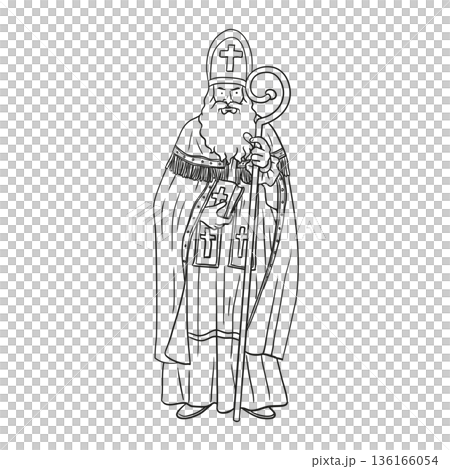 Saint Nicholas Day coloring page 136166054
