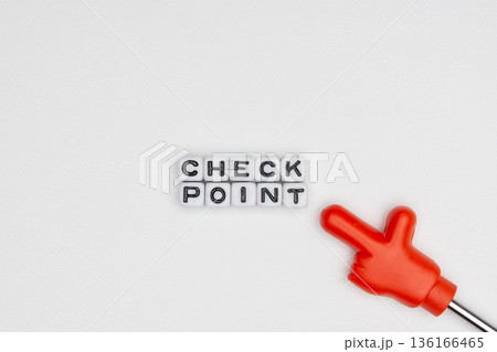 checkpointのアルファベットビーズとポインタ checkpointのアルファベットビーズとポインタ 136166465