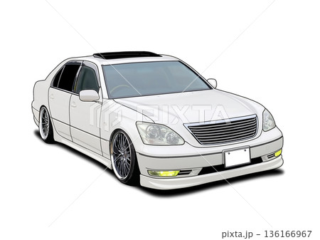 白い車 136166967