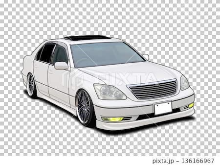 白い車 136166967
