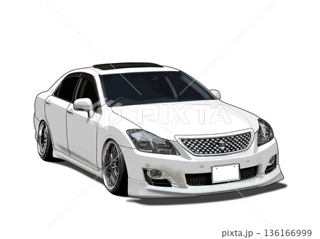 白い車 136166999