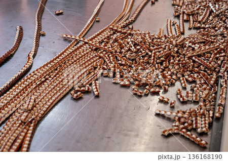 Caramel Candy Production Process 136168190