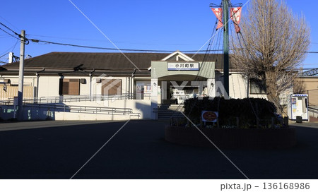 JR八高線、東武鉄道東上線の小川町駅駅舎 JR八高線、東武鉄道東上線の小川町駅駅舎 136168986