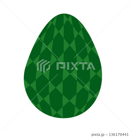 Easter egg in a tartan pattern. Scottish pattern in a colorful check. Traditional Scottish tartan background. Easter egg in a tartan pattern. Scottish pattern in a colorful check. Traditional Scottish tartan background. 136170441