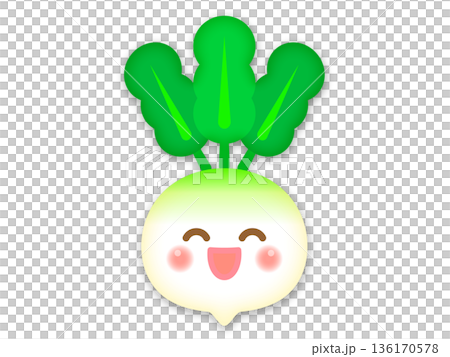 かぶのイラスト素材2 かぶのイラスト素材2 136170578