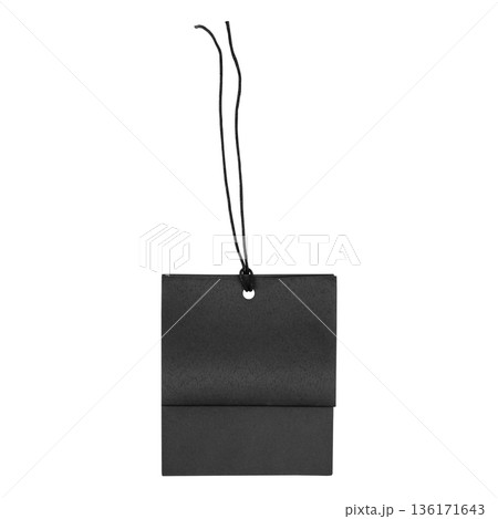 Black Sale Price tag isolate on a white background Black Sale Price tag isolate on a white background 136171643