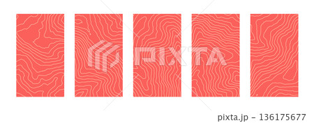 Salmon fillet texture fish pattern meat background. Sushi skin japanese food orange salmon pattern 136175677