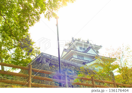 [愛知県]豊橋市今橋町の吉田城鉄櫓 136176404