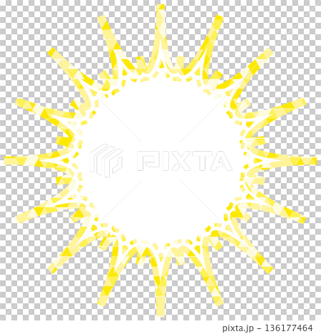 Stained glass style speech bubble, triangular pattern, jagged shape Stained glass style speech bubble, triangular pattern, jagged shape 136177464