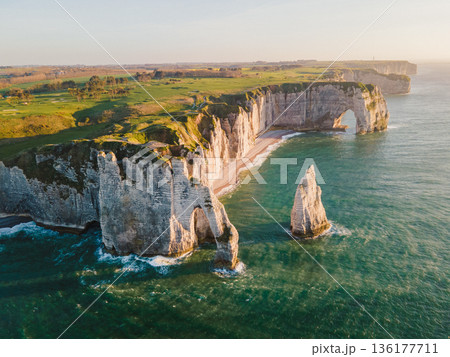 Cliffs and Waters of Etretat Cliffs and Waters of Etretat 136177711