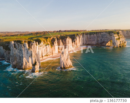 Cliffs and Waters of Etretat Cliffs and Waters of Etretat 136177730