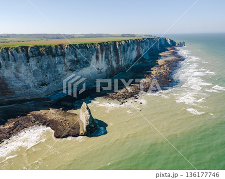 Cliffs and Waters of Etretat 136177746