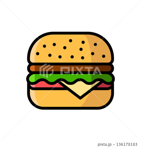 hamburger icon vector design template in white background hamburger icon vector design template in white background 136178183