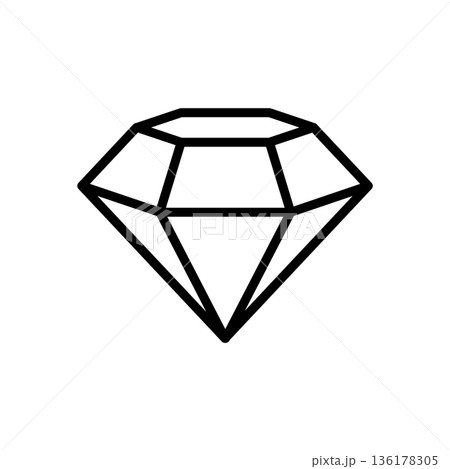 diamond icon vector design template diamond icon vector design template 136178305