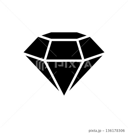 diamond icon vector design template diamond icon vector design template 136178306