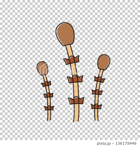 つくしの春イラスト 136178446